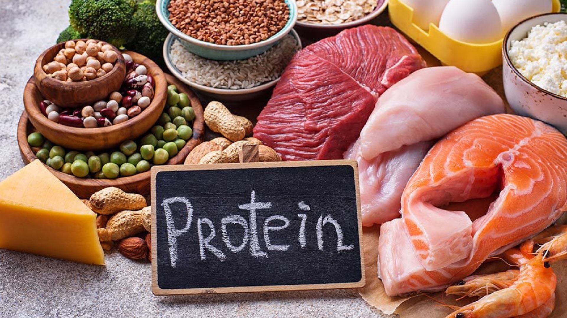 Продукты, богатые протеином